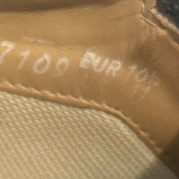 Mephisto Valter Leather Slip on loafers in Navy Size 10.5 - Picture 7 of 8